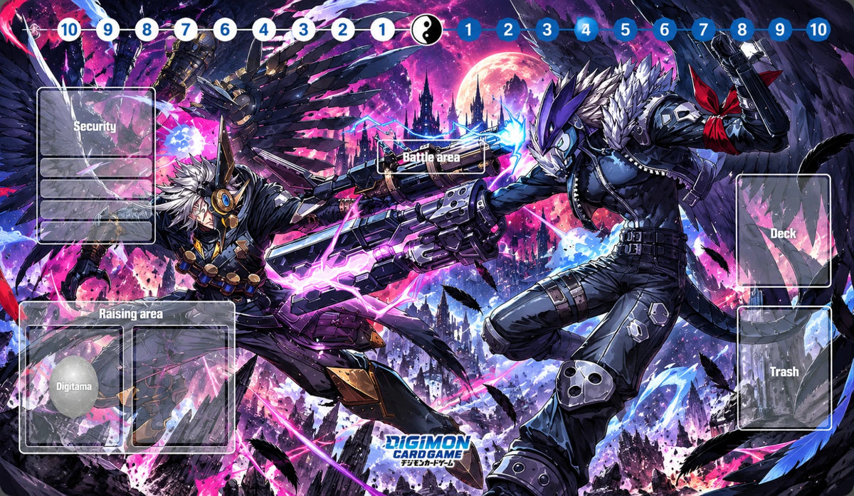Digimon TCG Playmat Beelzemon
