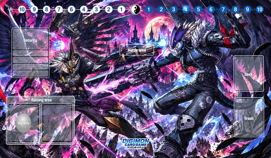 Digimon TCG Playmat Beelzemon
