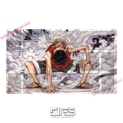One Piece TCG Play Mat Manga luffy