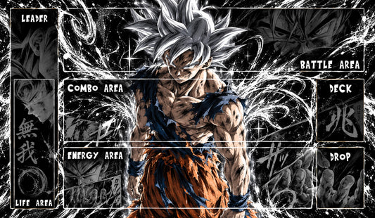 Dragonball Playmat TCG: Goku ultra instinct