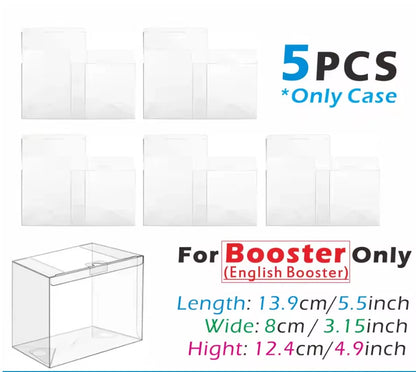 5PC One Piece Booster box PVC Case Protector OP-04 & Onwards