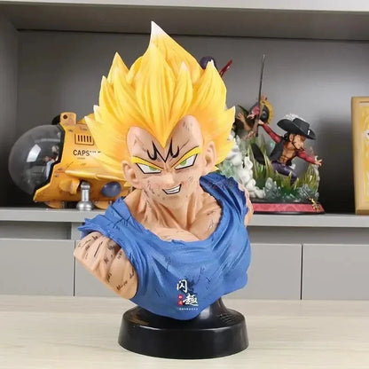 Vegeta Super Saiyan Head Statue