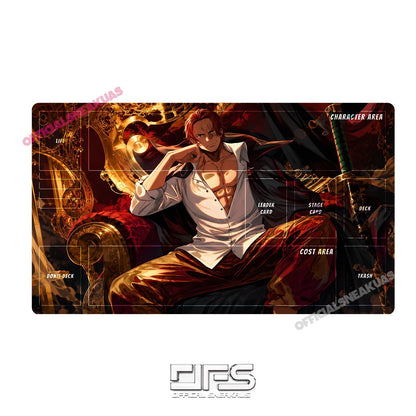 ONE PIECE PLAYMAT SHANKS OP17