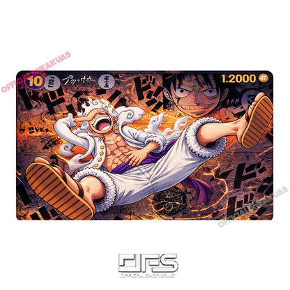 One Piece TCG Play Mat MANGA LUFFY V4