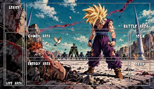 Dragon ball Fusion World TCG Playmat: GOHAN CELL