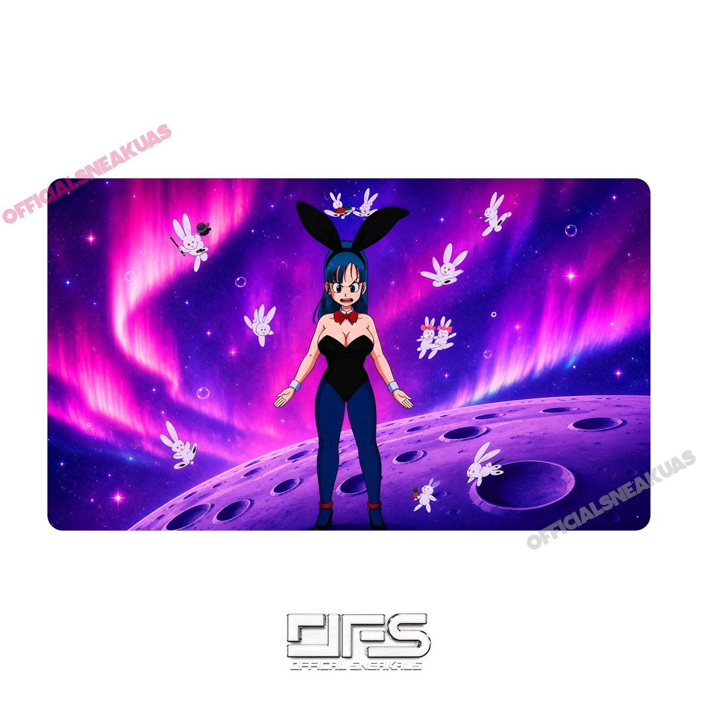 DRAGON BALL Z FUSION WORLDS PLAYMAT BULMA