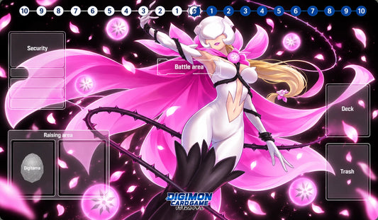 Digimon TCG Playmat Rosemon
