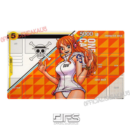 One Piece TCG Play Mat Serial Nami