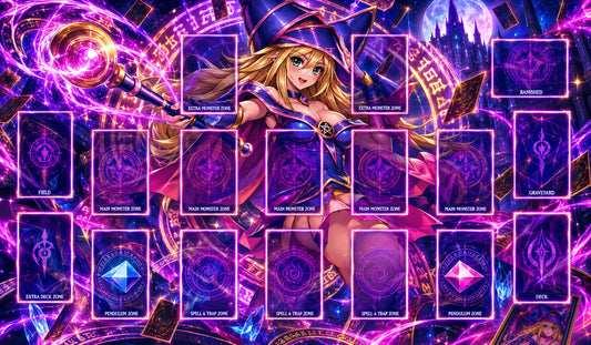 Yugioh TCG Playmat Dark magician Girl