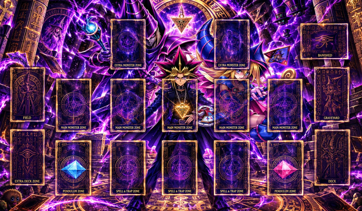 Yugioh TCG Playmat YAMI Dark magician