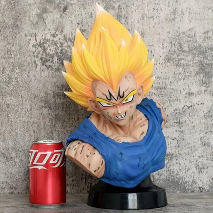 Vegeta Super Saiyan Head Statue