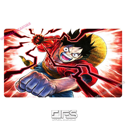 One Piece TCG Play Mat Luffy Promo