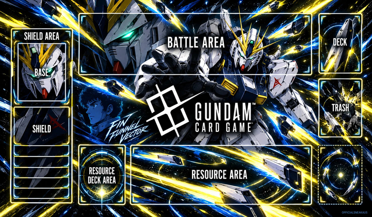 Gundam TCG Playmat: Fin Funnel Vector