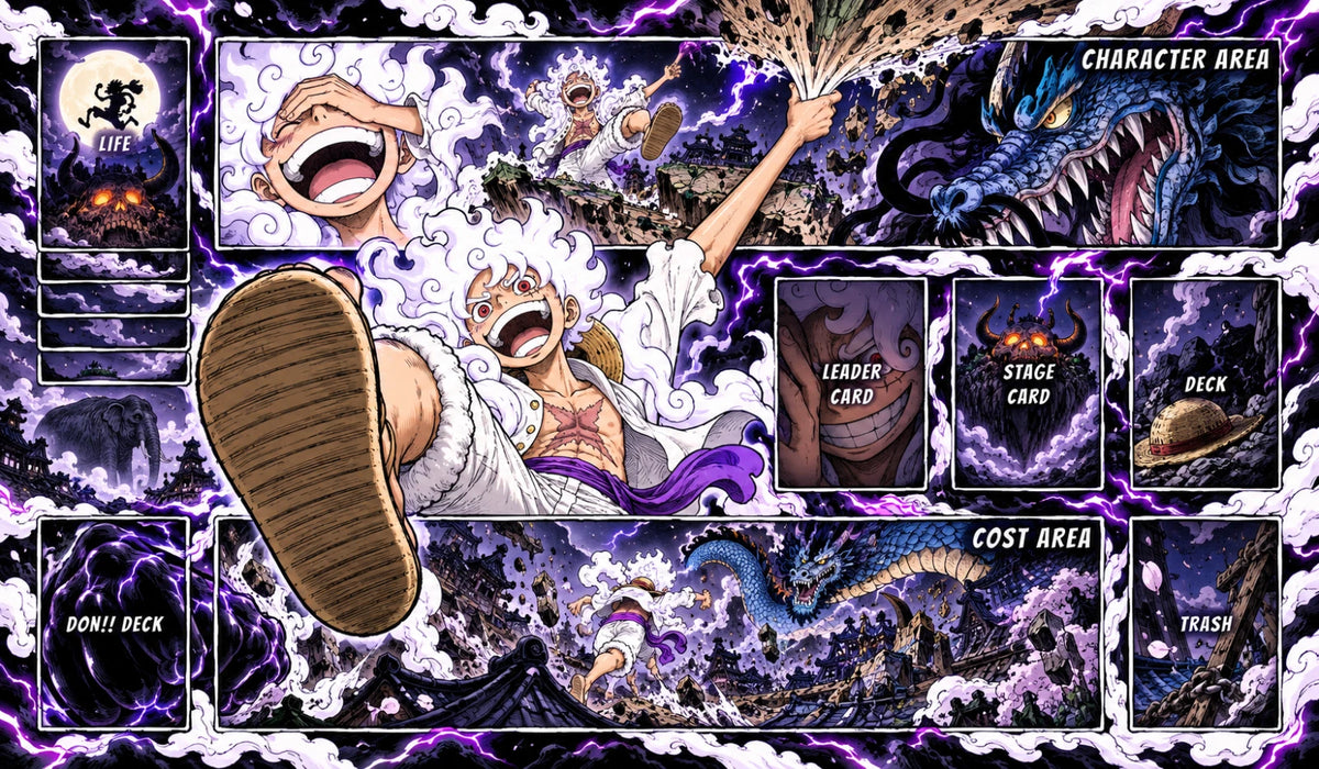 ONE PIECE PLAYMAT Luffy G5 wano