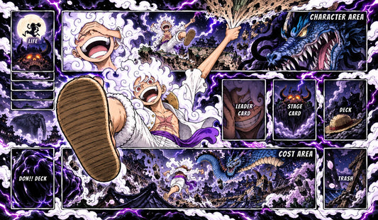 ONE PIECE PLAYMAT Luffy G5 wano