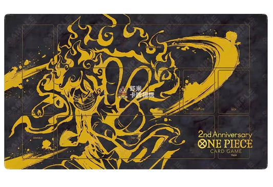 One Piece TCG Play Mat Gold Luffy