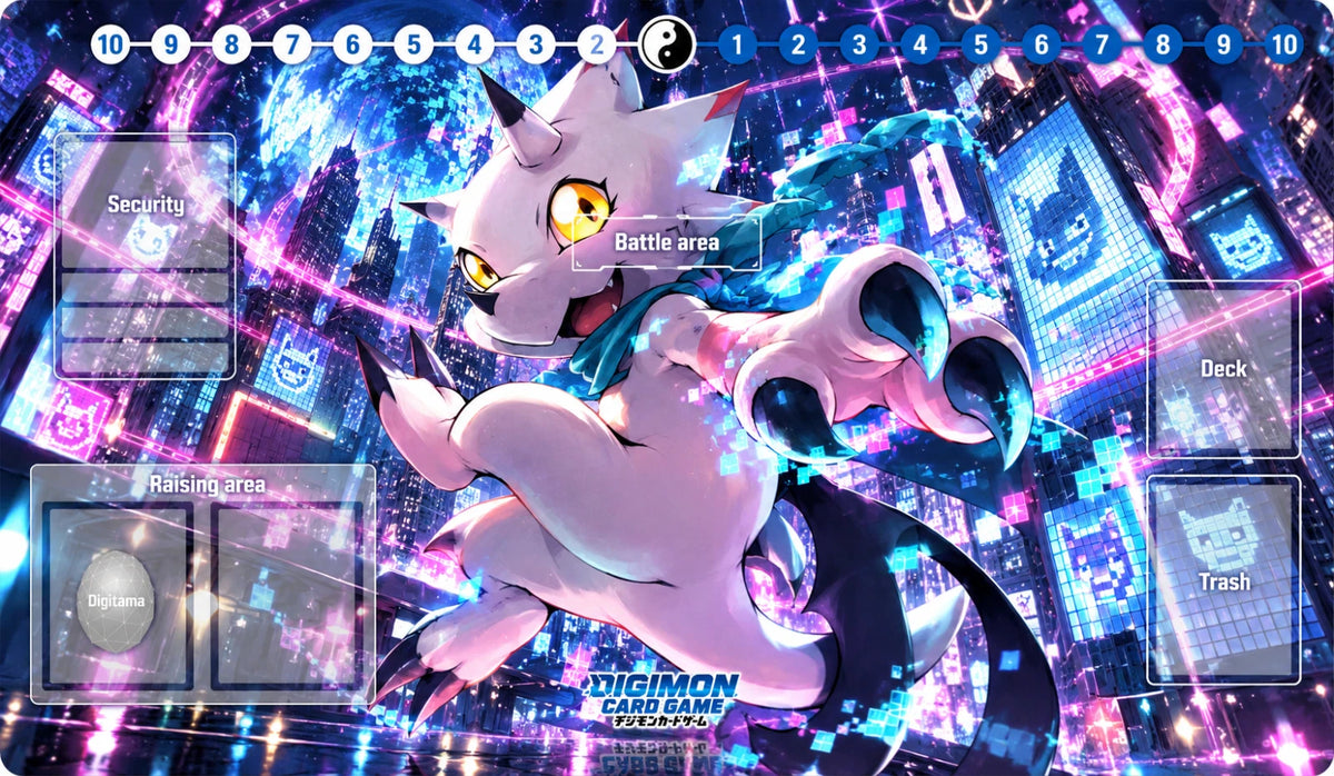 Digimon TCG Playmat Gammamon