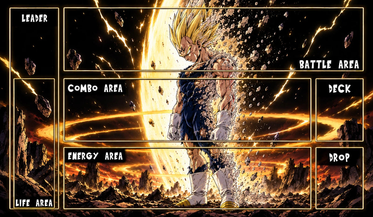 Dragonball Playmat TCG: Majin Vegeta