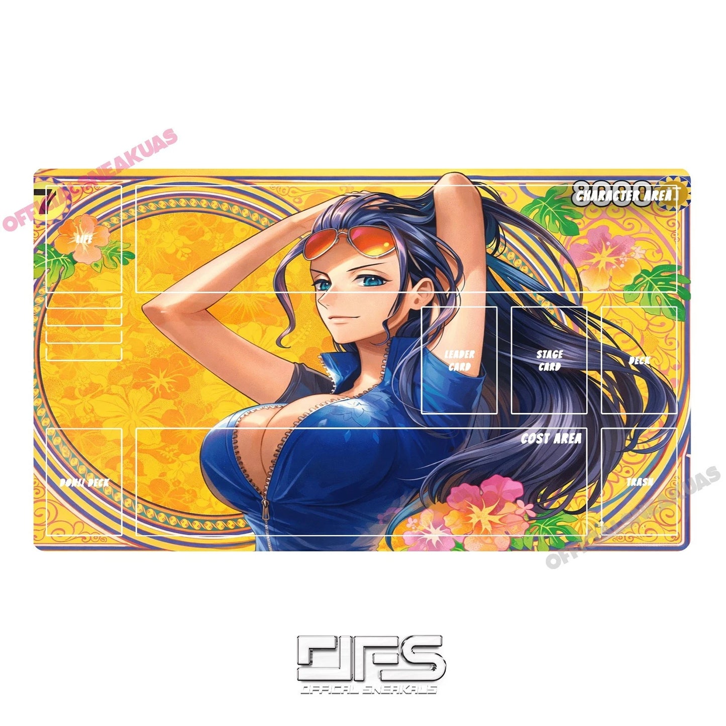 One Piece TCG Play Mat Robin EB