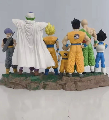 Dragon Ball Z Figure statue goku vegeta trunks gohan Gift 9 PC SET