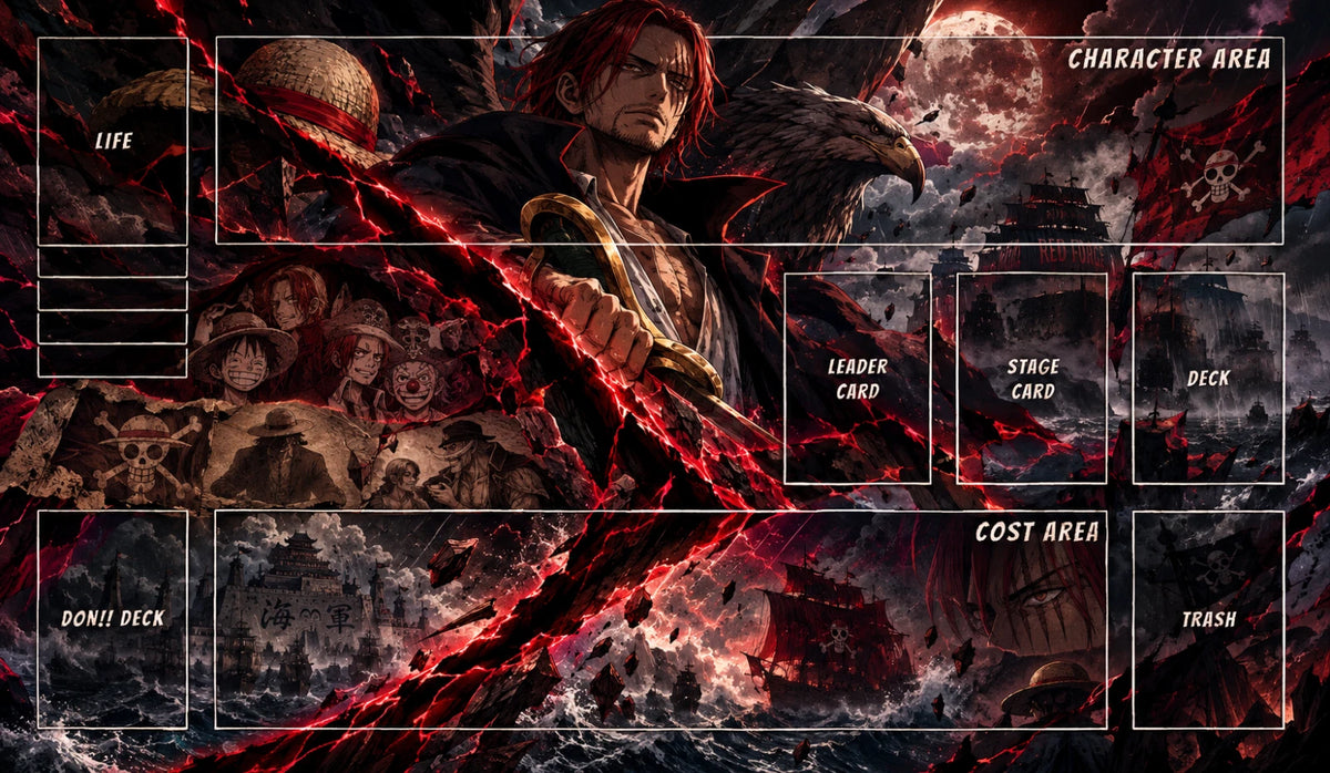 ONE PIECE PLAYMAT Shanks