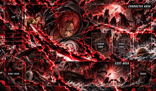 ONE PIECE PLAYMAT Shanks 2