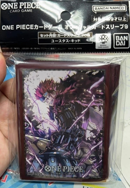 OPCG Standard Card Sleeves OFFICIAL BANDAI 70PC Kidd