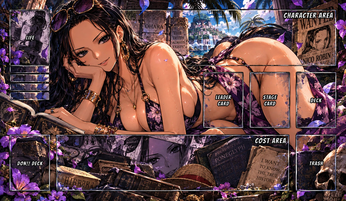 ONE PIECE PLAYMAT Robin