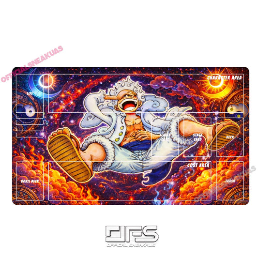 One Piece TCG Play Mat MANGA LUFFY V2