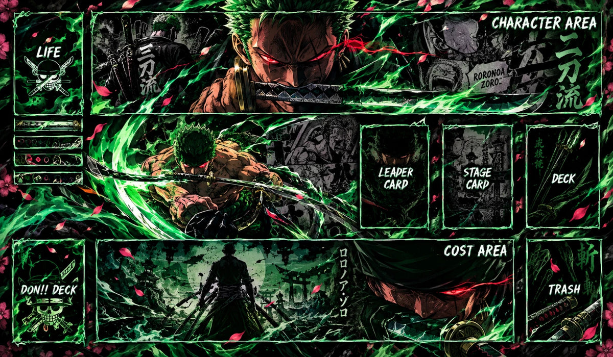 ONE PIECE PLAYMAT Zoro