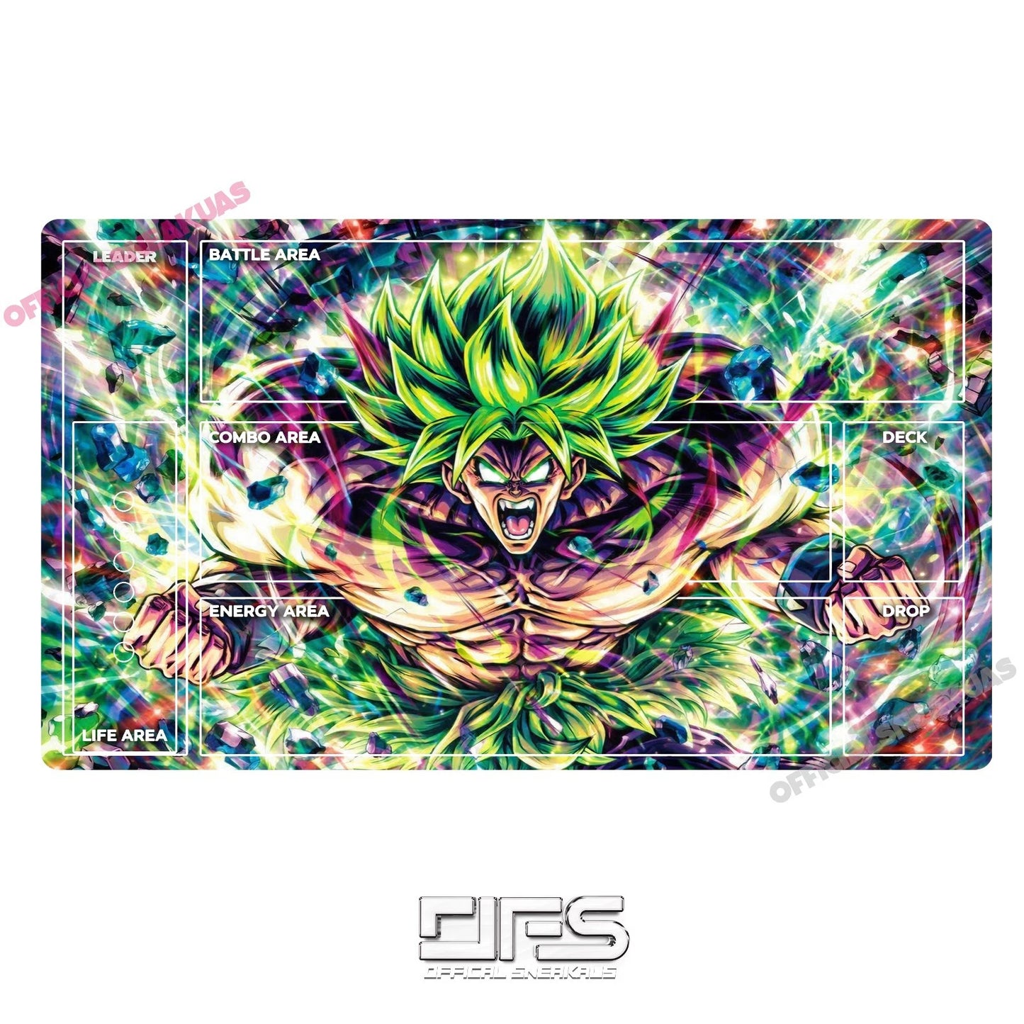 Dragon ball play mat Broly