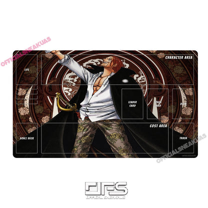 One Piece TCG Play Mat Serial Shanks v2