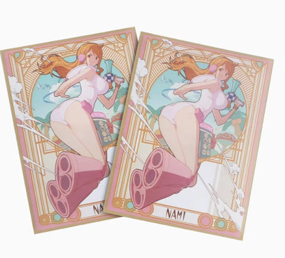 One Piece Card Sleeves Nami 60Pc