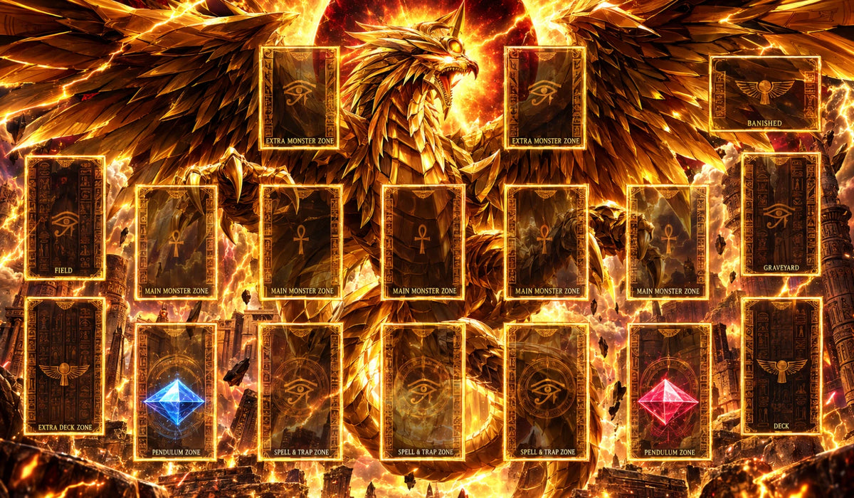 Yugioh TCG Playmat Winged Dragon of Ra