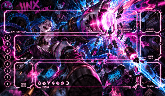 Riftbound Playmat : Jinx