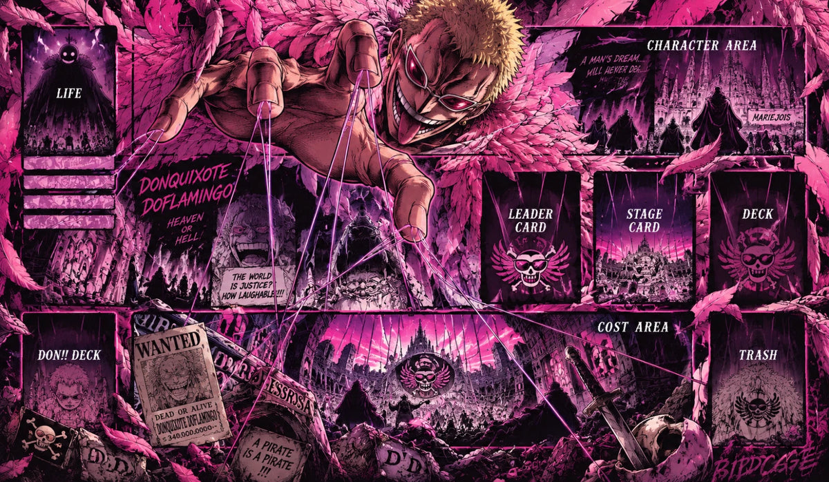 ONE PIECE PLAYMAT Doflamingo