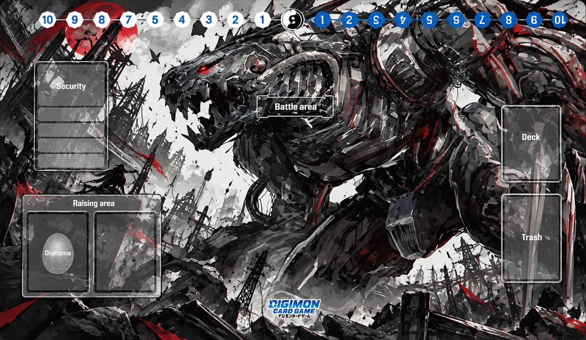 Digimon TCG Playmat Machinedramon