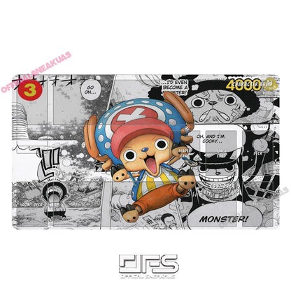 One Piece TCG Play Mat manga chopper