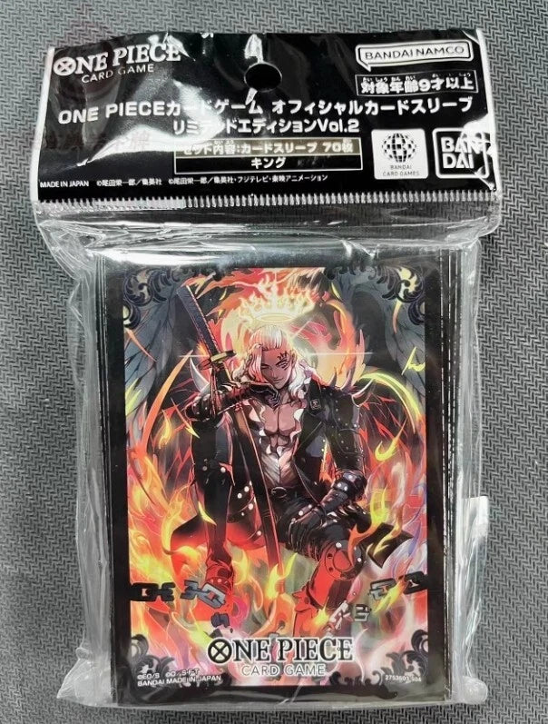 OPCG Standard Card Sleeves OFFICIAL BANDAI 70PC KING