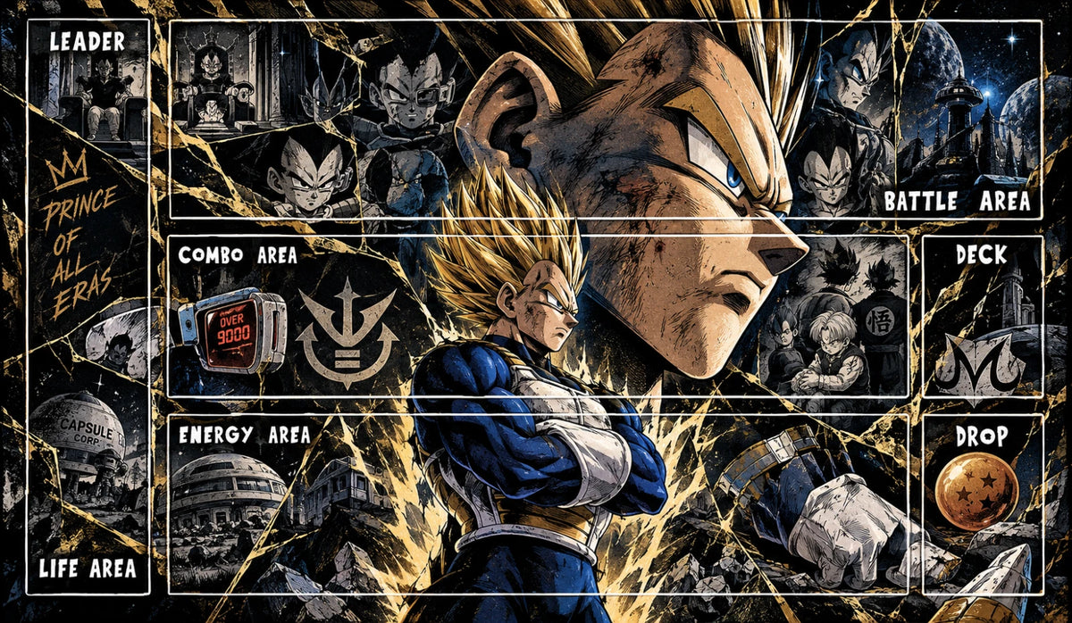 Dragonball Playmat TCG: Prince Vegeta