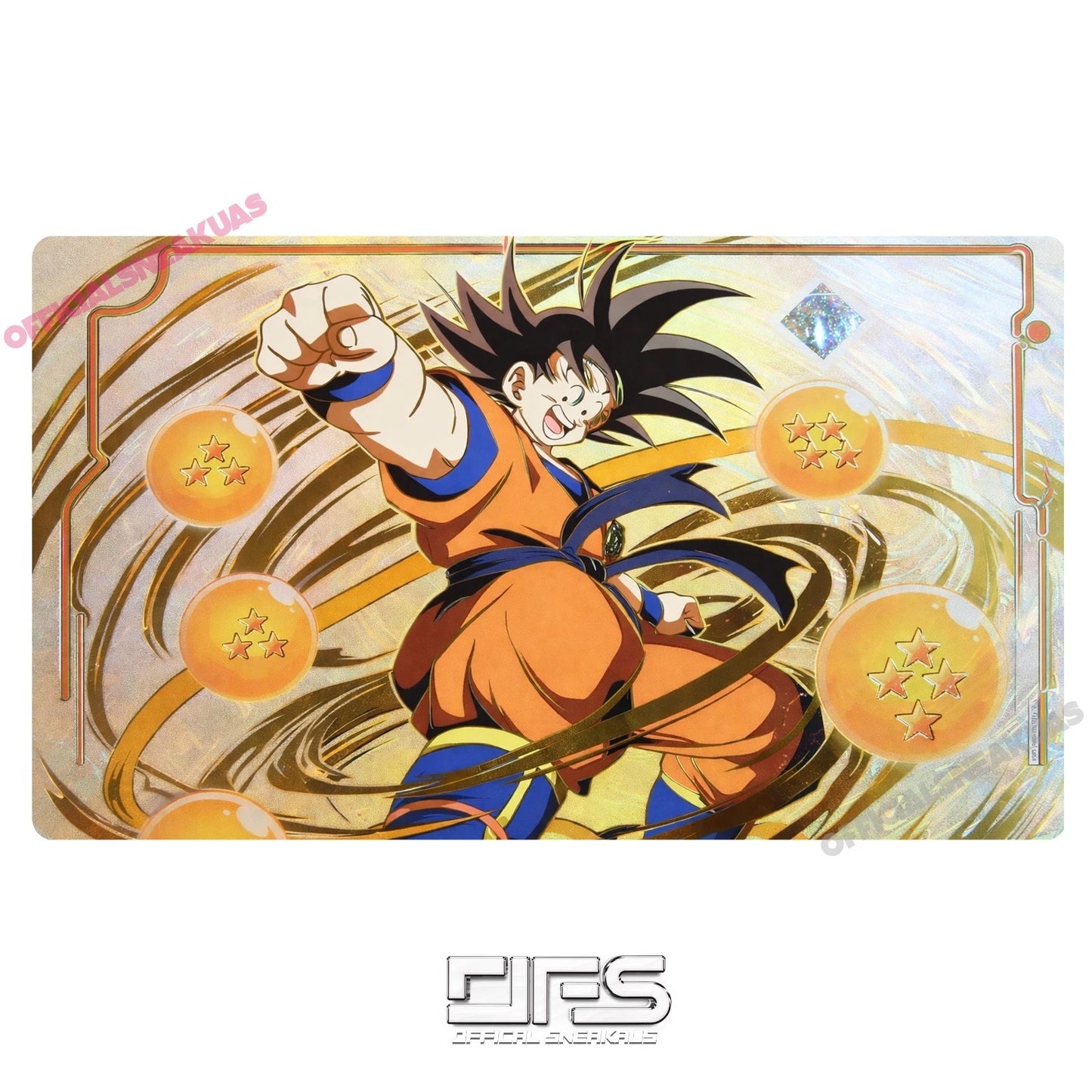 Dragon ball play mat Regional Promo Goku