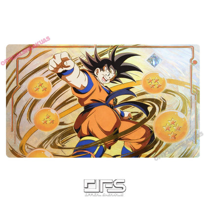 Dragon ball play mat Regional Promo Goku