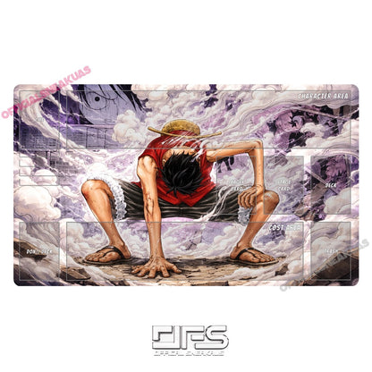 One Piece TCG Play Mat Manga luffy V2