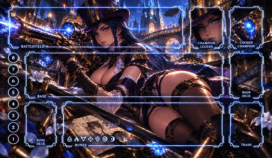 Riftbound Playmat : Caitlyn 2