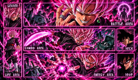 Dragon ball Fusion World TCG Playmat: Goku Black 2