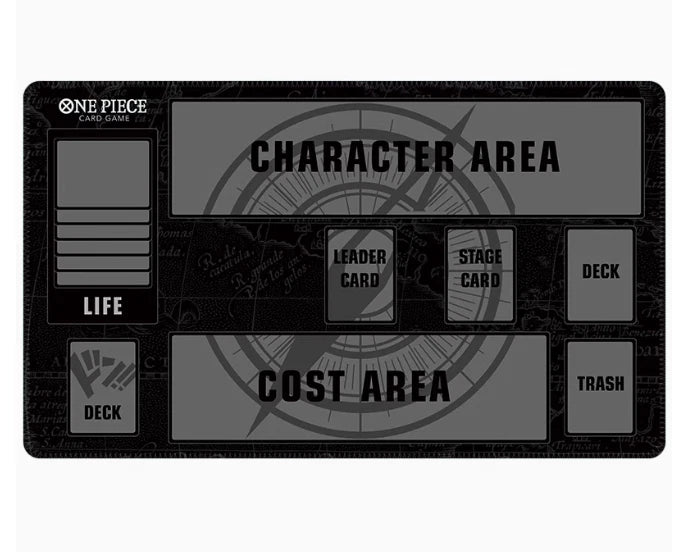 ONE PIECE PLAYMAT STANDARD BLACK