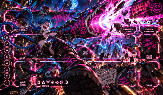Riftbound Playmat : Jinx 2