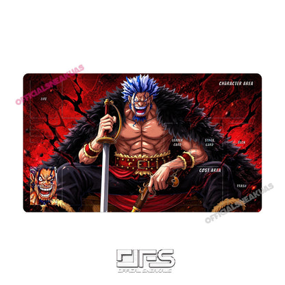 ONE PIECE PLAYMAT ROCKS D.