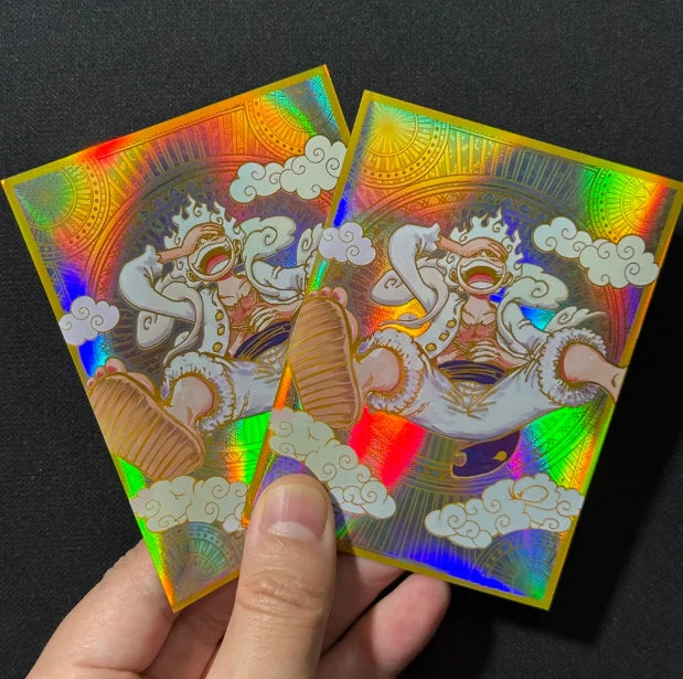 One Piece Card Sleeves Luffy Holo 60pc