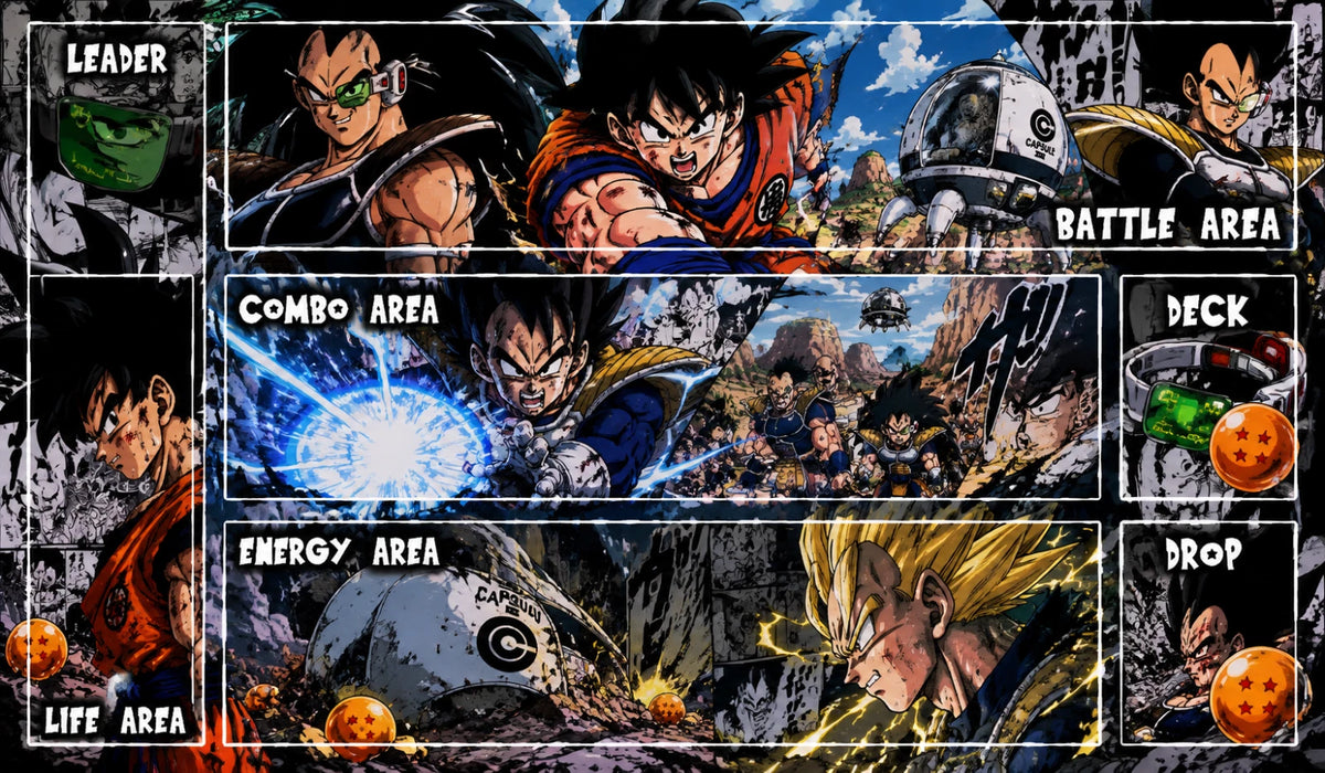 Dragonball Playmat TCG: Saiyan Saga